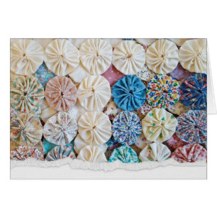 Old-fashioned Quilt Pattern for Birthday