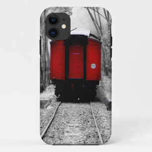 Old Fashioned Red Steam Train iPhone 11 Case