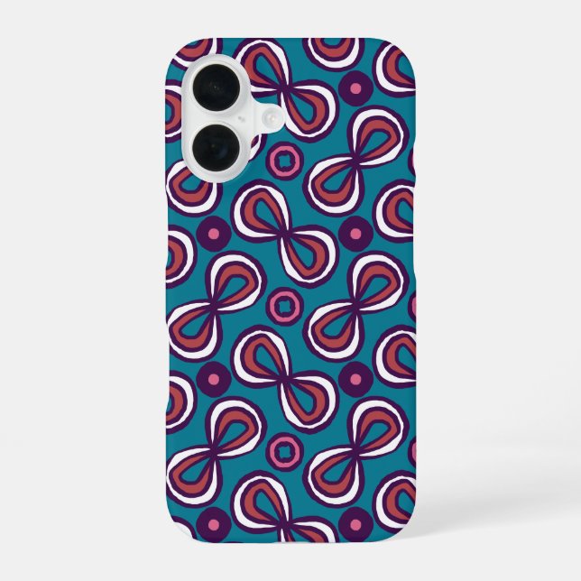 Old Fashioned Ribbon Candy iPhone 16 Case (Back)