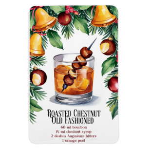 Old Fashioned Roasted Chestnut Magnet