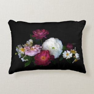 Old Fashioned Roses Accent Pillow