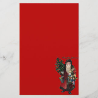 Old Fashioned Santa Claus Stationery