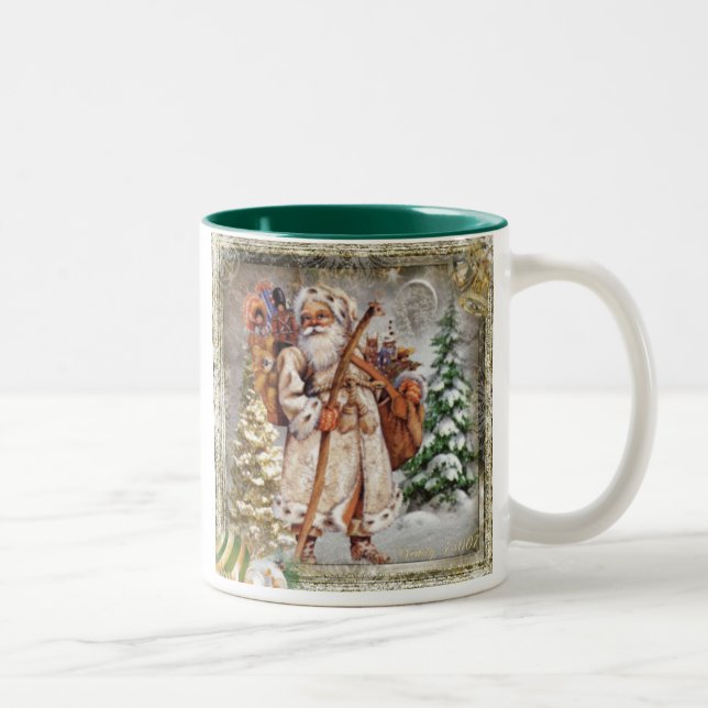 Old fashioned Santa Mug (Right)