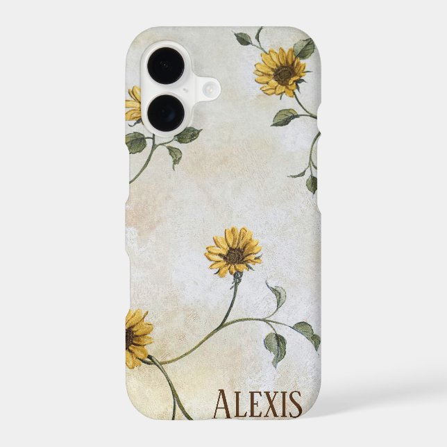 old-fashioned sunflower pattern (Back)