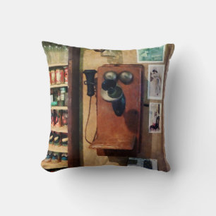 Old-Fashioned Telephone Cushion