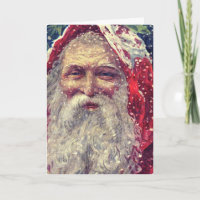 Old-fashioned Victorian Saint Nicholas
