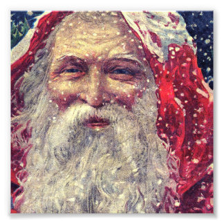 Old-fashioned Victorian Saint Nicholas Photo Print