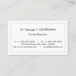 Old Fashioned, Vintage Business Card