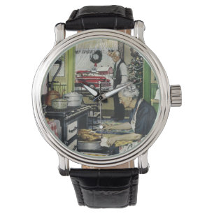 Old Fashioned Vintage Home Kitchen Christmas Watch