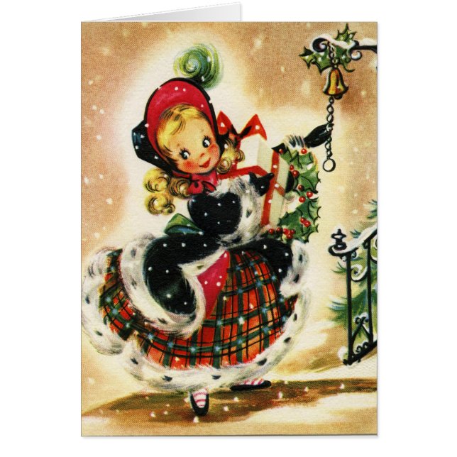 Old Fashioned Vintage Victorian Merry Christmas (Front)