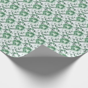 Old Fashioned Wallpaper Wrapping Paper