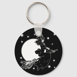 Old Fashoned Witch Key Ring
