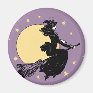 Old Fashoned Witch Magnet