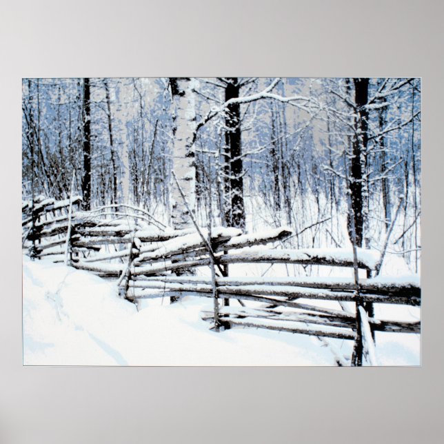 Old Fence Poster (Front)