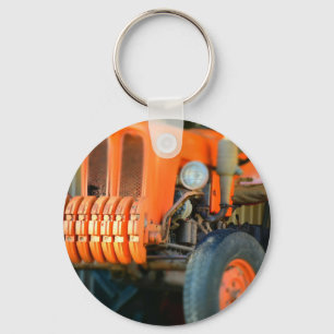 OLD FIAT TRACTOR RURAL QUEENSLAND AUSTRALIA KEY RING