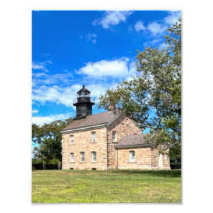 Old Field Point Lighthouse, New York Photo Print