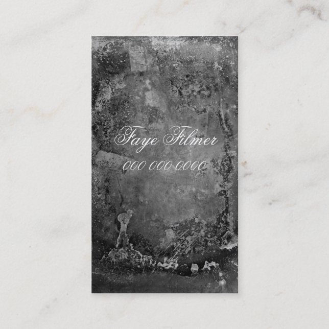 Old Film Business Card (Front)