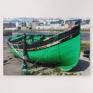Old Fishing Boat Galway Ireland. Jigsaw Puzzle