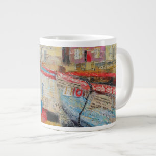 Old Fishing Boats 2013 Large Coffee Mug