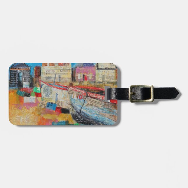 Old Fishing Boats 2013 Luggage Tag (Front Horizontal)