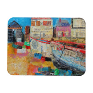 Old Fishing Boats 2013 Magnet