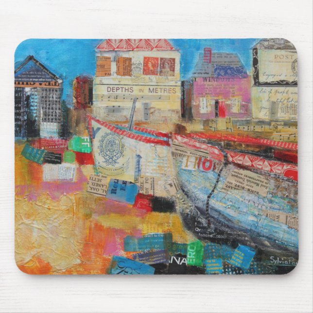 Old Fishing Boats 2013 Mouse Mat (Front)