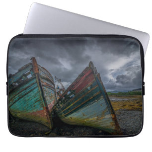 Old Fishing Boats Laptop Sleeve