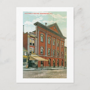 Old Ford's Theatre, Washington, DC Postcard