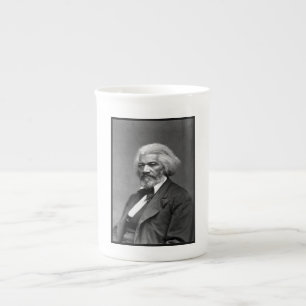 Old Fr3d3rick Bailey Douglas African American Hero Bone China Mug