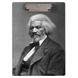 Old Fr3d3rick Bailey Douglas African American Hero Clipboard