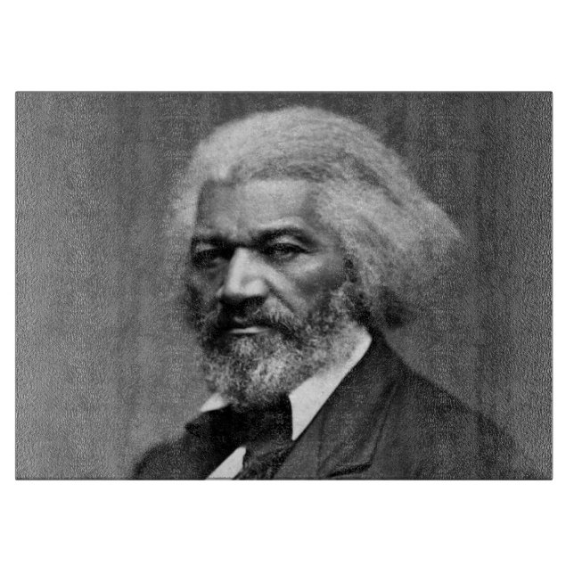 Old Fr3d3rick Bailey Douglas African American Hero Cutting Board (Front)