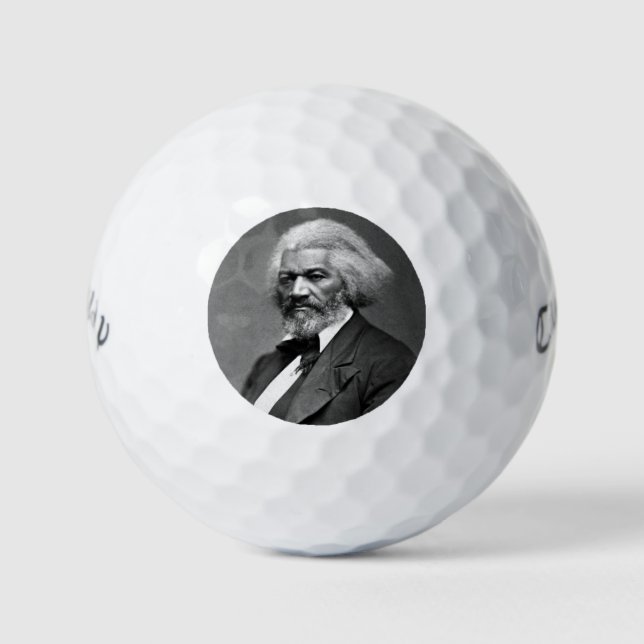 Old Fr3d3rick Bailey Douglas African American Hero Golf Balls (Front)