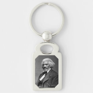 Old Fr3d3rick Bailey Douglas African American Hero Key Ring