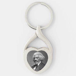 Old Fr3d3rick Bailey Douglas African American Hero Key Ring