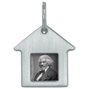 Old Fr3d3rick Bailey Douglas African American Hero Pet ID Tag