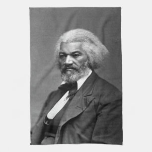 Old Fr3d3rick Bailey Douglas African American Hero Tea Towel