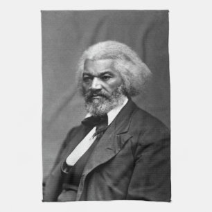 Old Fr3d3rick Bailey Douglas African American Hero Tea Towel