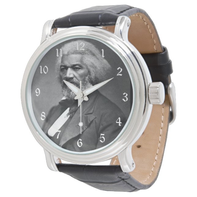 Old Fr3d3rick Bailey Douglas African American Hero Watch (Angled)