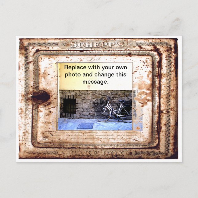 Old Frame Postcard (Front)