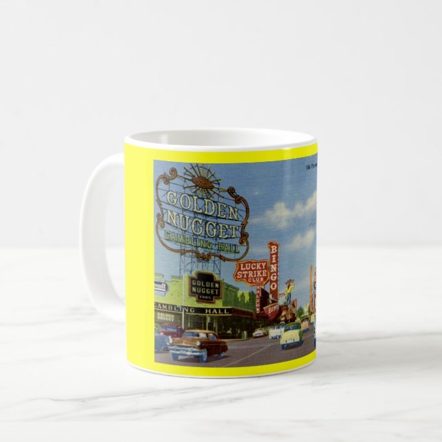 Old Fremont St., Las Vegas Vintage   Coffee Mug (Front Left)