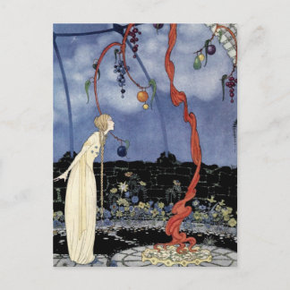 Old French Fairy Tales: A Tree of Marvellous Postcard