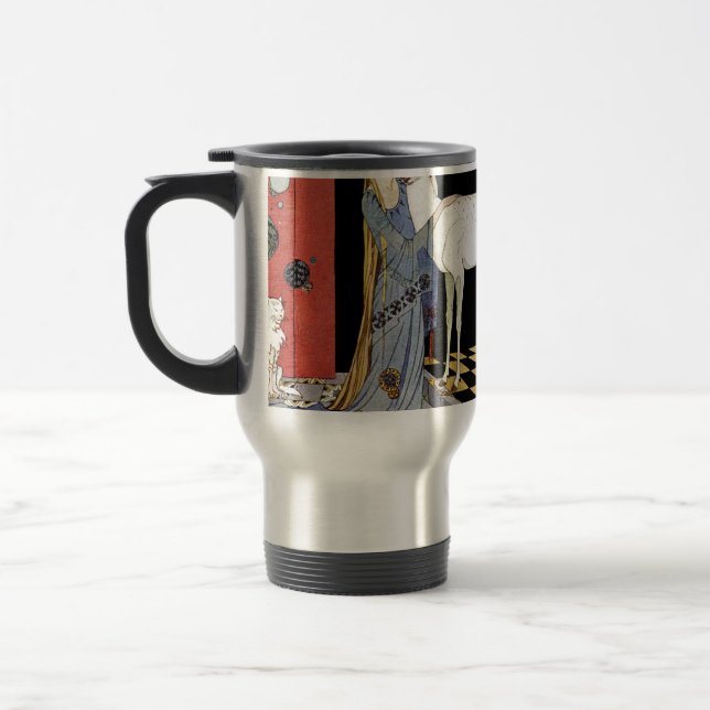 Old French Fairy Tales: Bonne-Biche Travel Mug (Left)