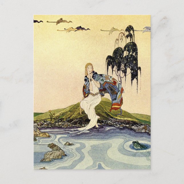 Old French Fairy Tales: In My Domain Postcard (Front)