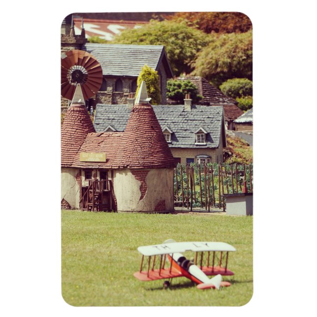 Old French Model Village Magnet (Vertical)