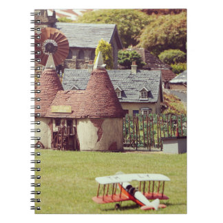 Old French Model Village Notebook