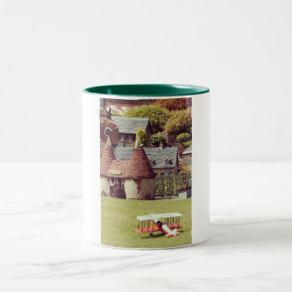 Old French Model Village Two-Tone Coffee Mug