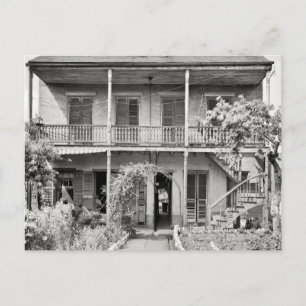 Old French Quarter House Postcard