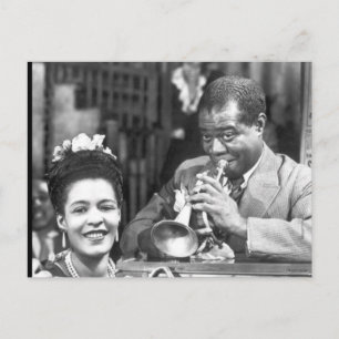 Old French Quarter Jazz Musicians Postcard