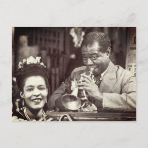 Old French Quarter Jazz Musicians Postcard