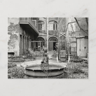 Old French Quarter Patio Postcard